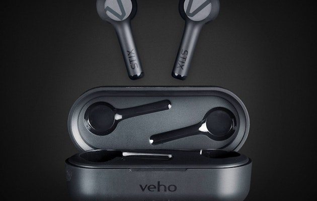 Stijlvolle draadloze earphones van het merk Veho!